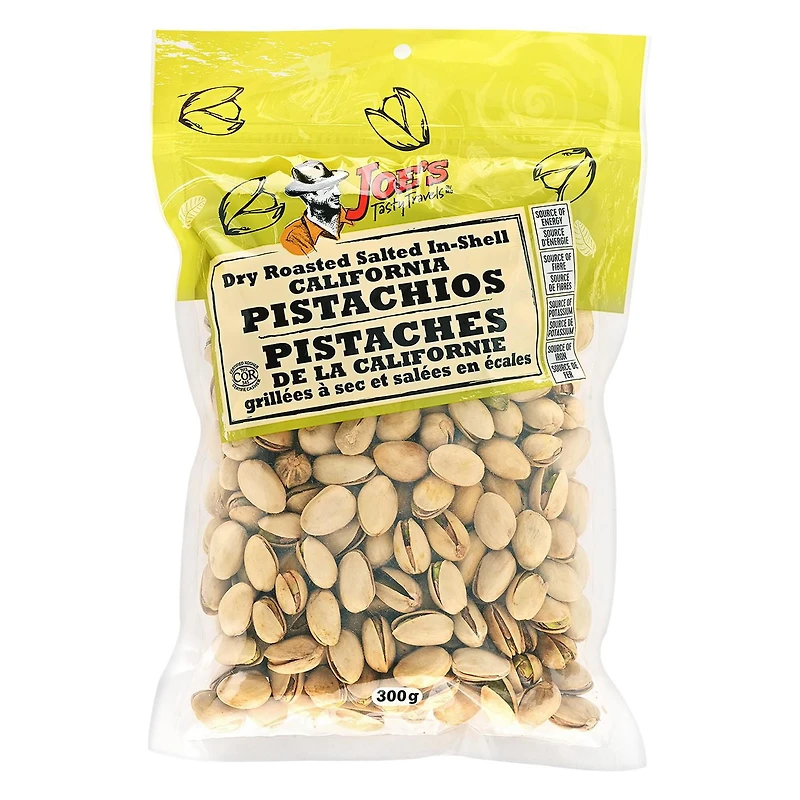 Dry Roasted & Salted Pistachios