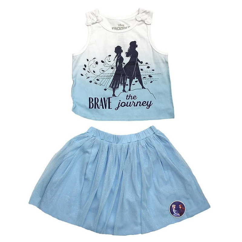 Girl's two pc Disney Frozen set