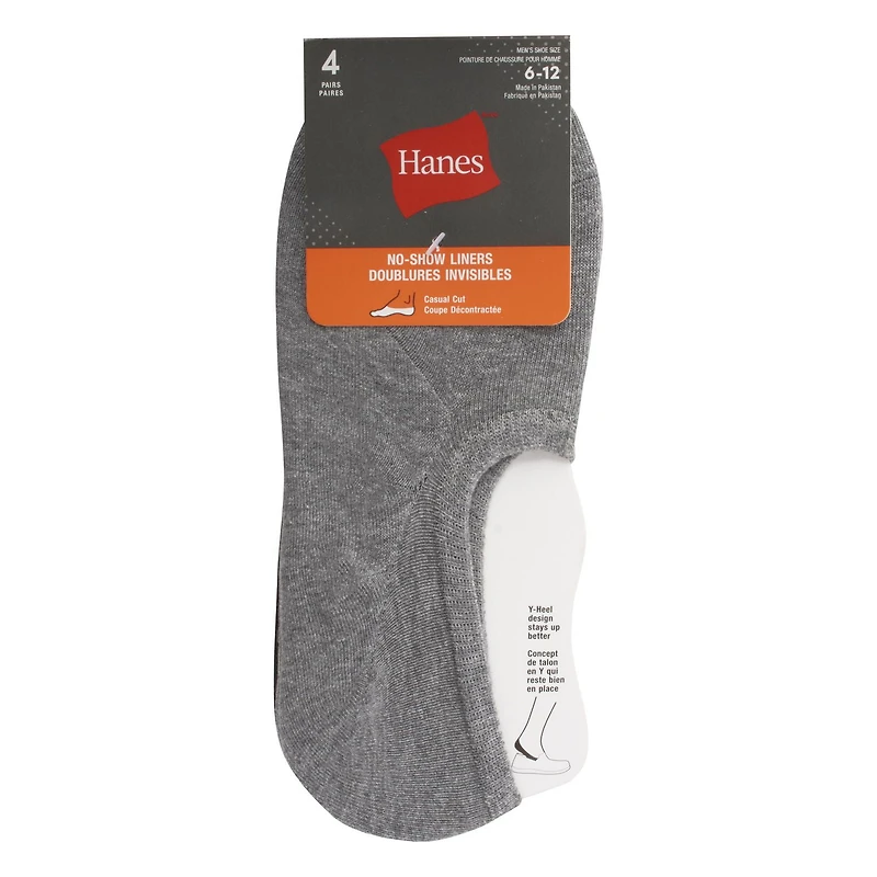 Durable Flat Knit No-Show Liners