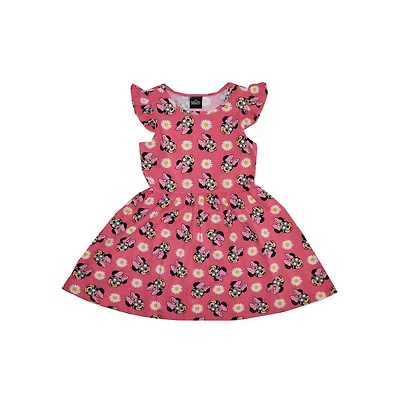 Robe Disney Minnie Flower Toss pour fille