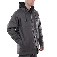 Workload Canvas Jacket with Fooler Hoodie