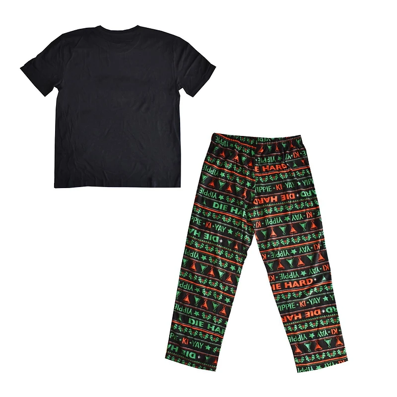 Men's Die Hard 2 Piece Welcome To The Party Sleepwear Set