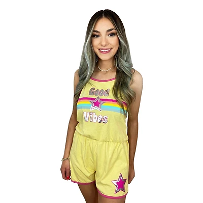 Filles que nous portons mignonne barboteuse Good Star Vibes