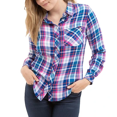 U.S. Polo Assn. Chemise à carreaux pour femmes
