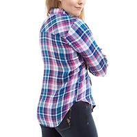U.S. Polo Assn. Chemise à carreaux pour femmes