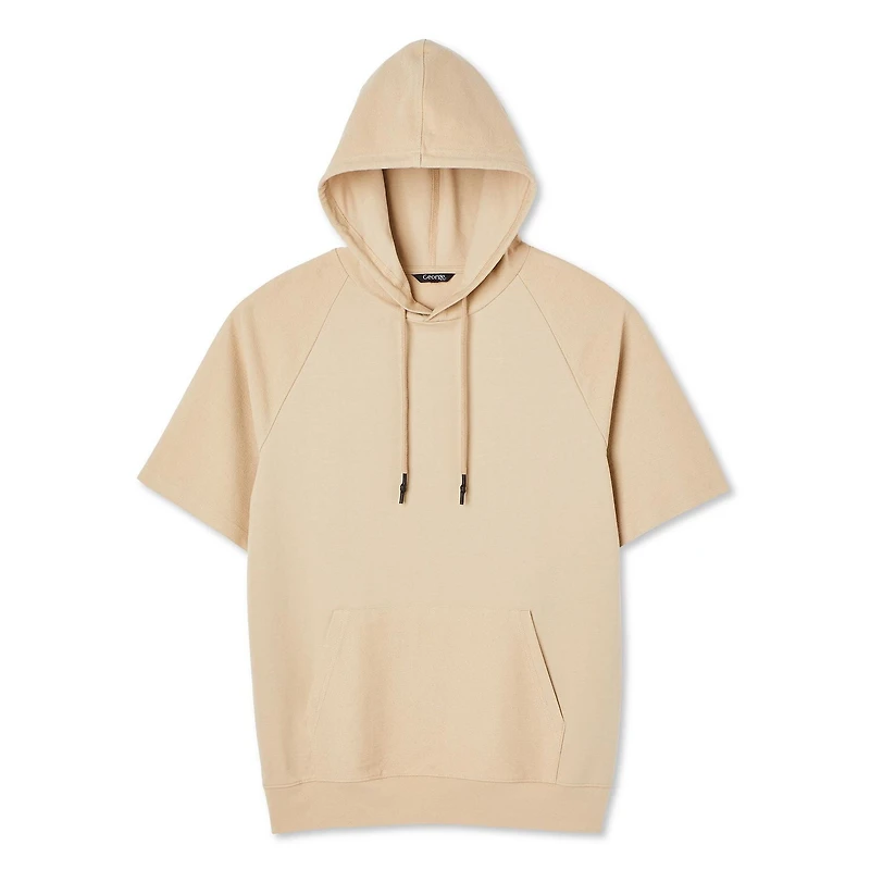 Haut à capuchon en tissu éponge bouclé George pour hommes