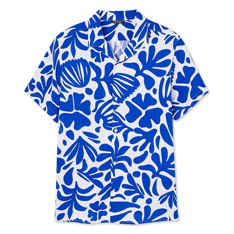 George Men's Resort Shirt, Sizes S-2XL