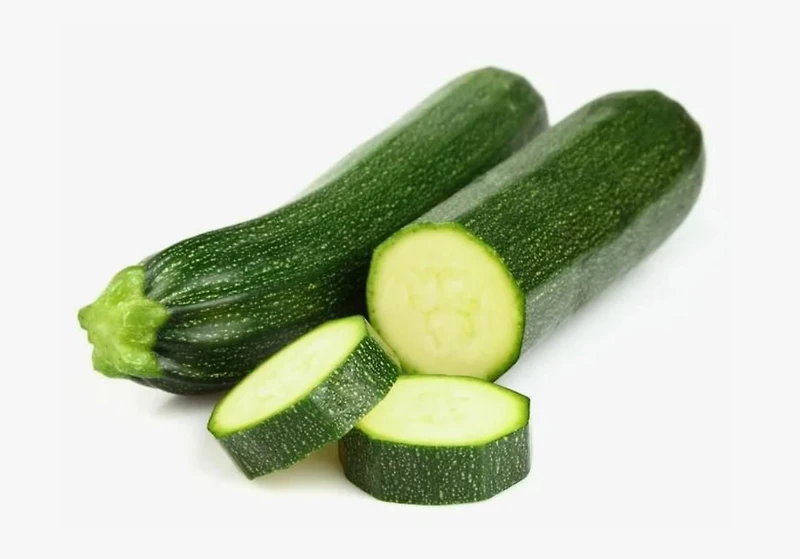 Courgettes biologiques Plateau de 2