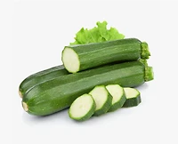 Courgettes biologiques Plateau de 2