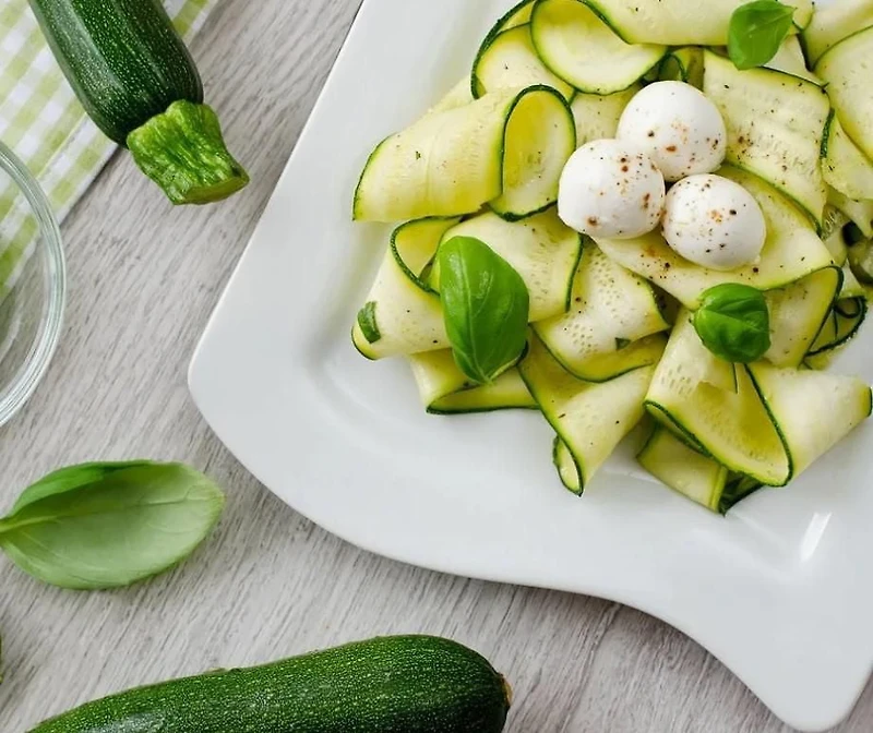 Courgettes biologiques Plateau de 2