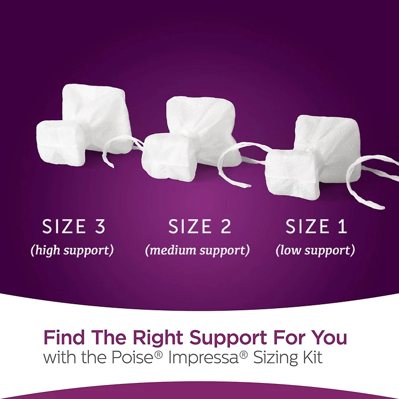 POISE IMPRESSA SIZE 2 BLADDER SUPPORT DEVICE 21