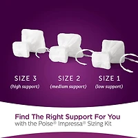 POISE IMPRESSA SIZE 2 BLADDER SUPPORT DEVICE 21