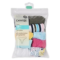 George Women's Jersey Thongs 10-Pack