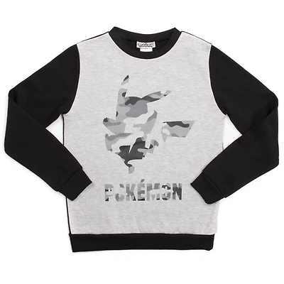 Pokemon Pull à manches longues pour garçons