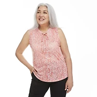Haut imprimé sans manches Penmans pour femmes