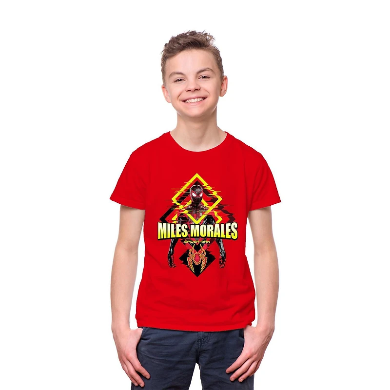 Boys Marvel Amazing Miles T-Shirt