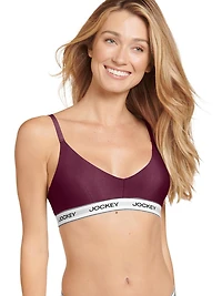 Bralette triangle en coton extensible de Jockey Bralette triangle en coton extensible