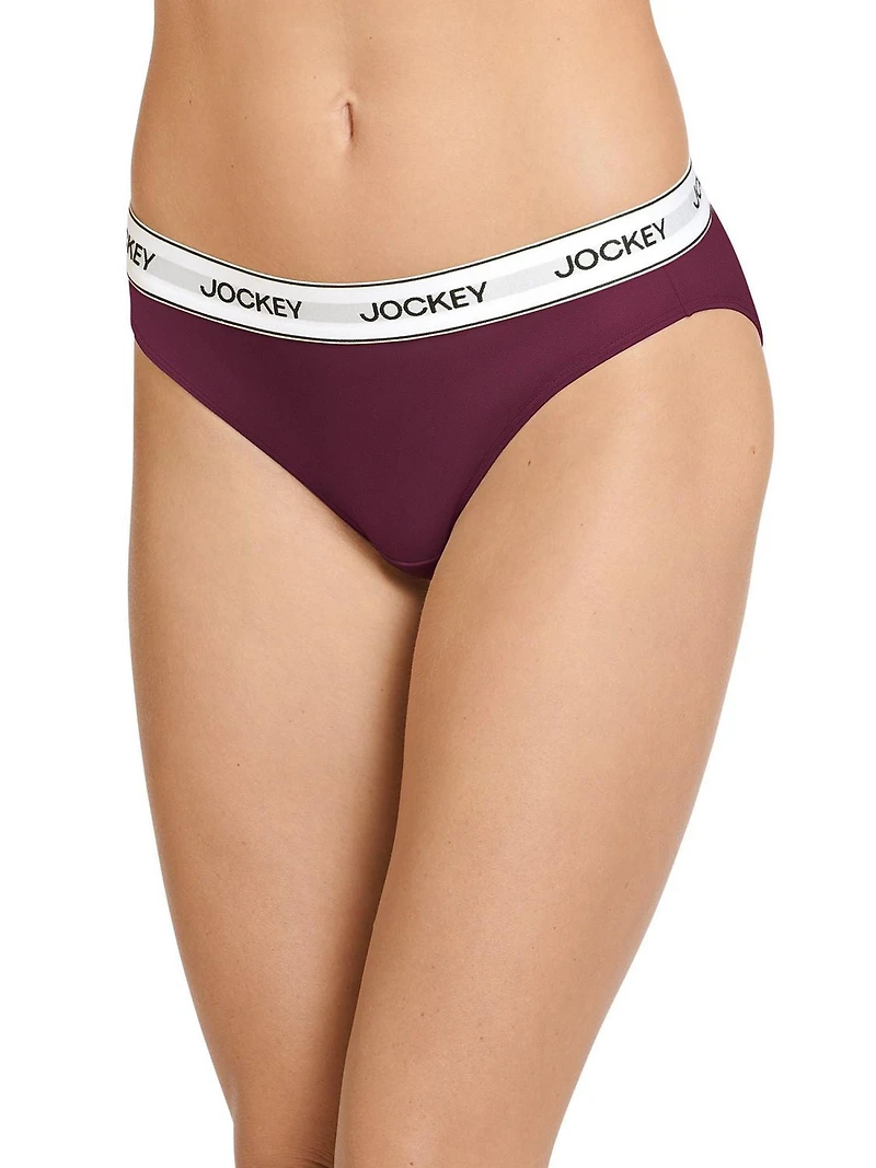 Bikini en coton extensible de Jockey