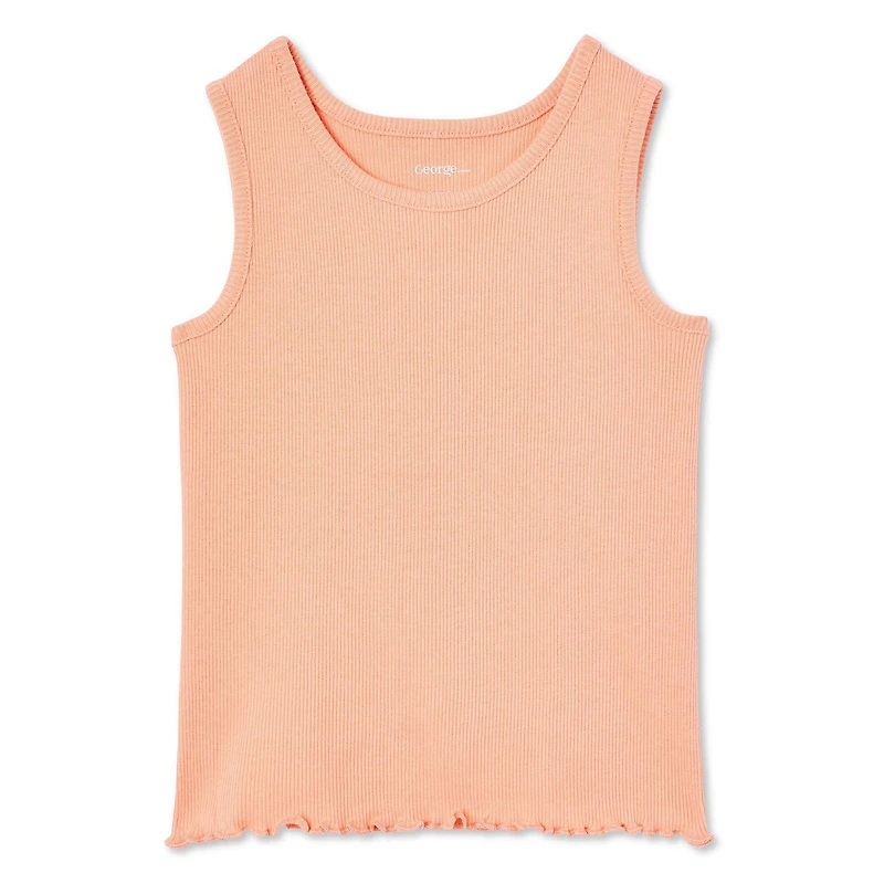 Débardeur côtelé George pour petites filles Tailles 2T-5T
