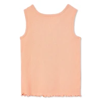Débardeur côtelé George pour petites filles Tailles 2T-5T