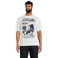 NASA Men's Drop Shoulder Tee, Sizes S-XL