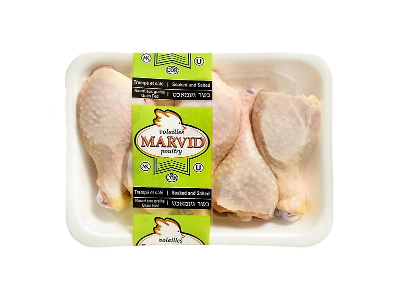 Pilons de poulet Kacher Marvid Morceaux de poulet frais