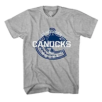 Vancouver Canucks Men's Grey T-Shirt
