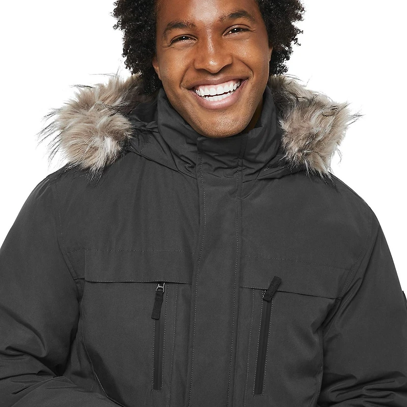 Parka à capuchon Canadiana pour hommes