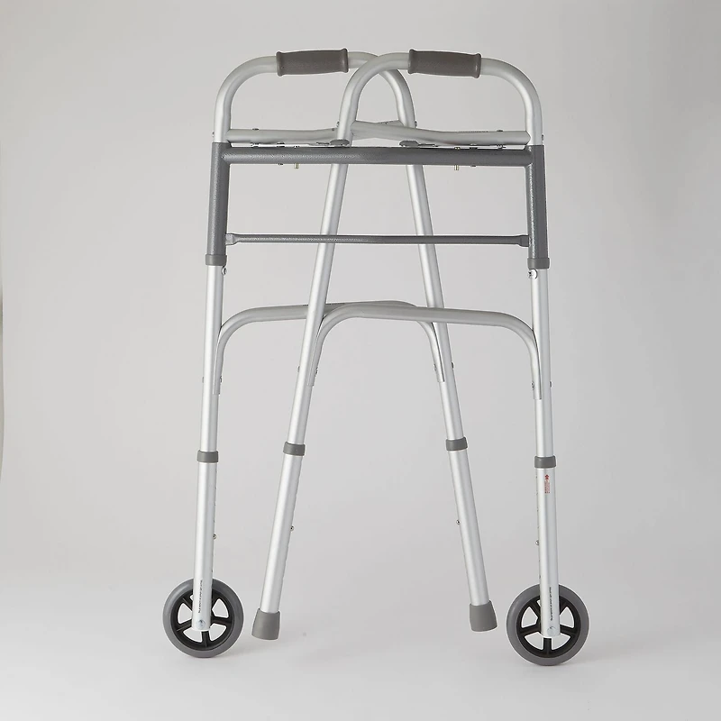 Medline Two-Button Folding Walker