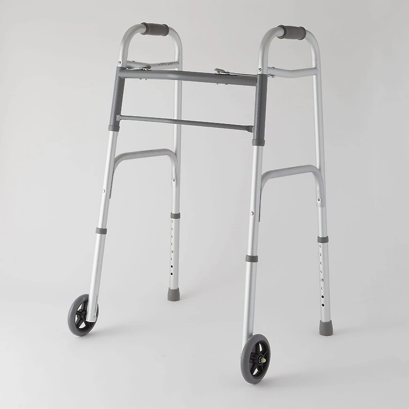 Medline Two-Button Folding Walker