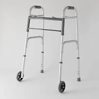 Medline Two-Button Folding Walker