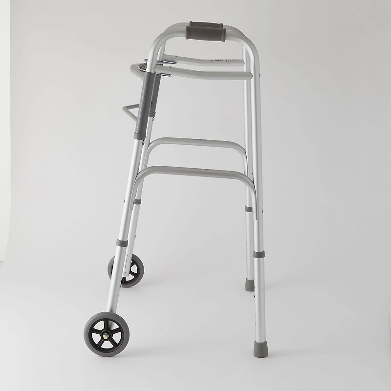 Medline Two-Button Folding Walker