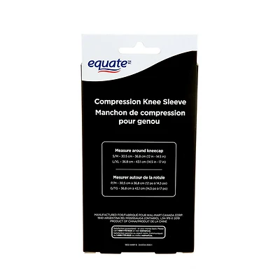 Manchon de compression pour genou 39406WMCA Equate(Tm/Mc)