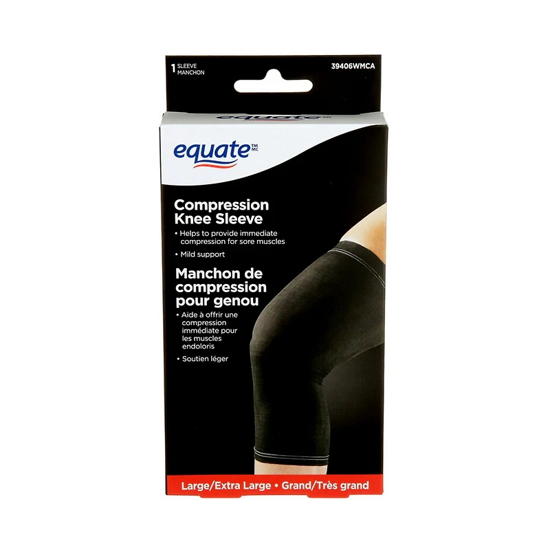 Manchon de compression pour genou 39406WMCA Equate(Tm/Mc)