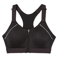 Athletic Works Women's Zipper Bra
