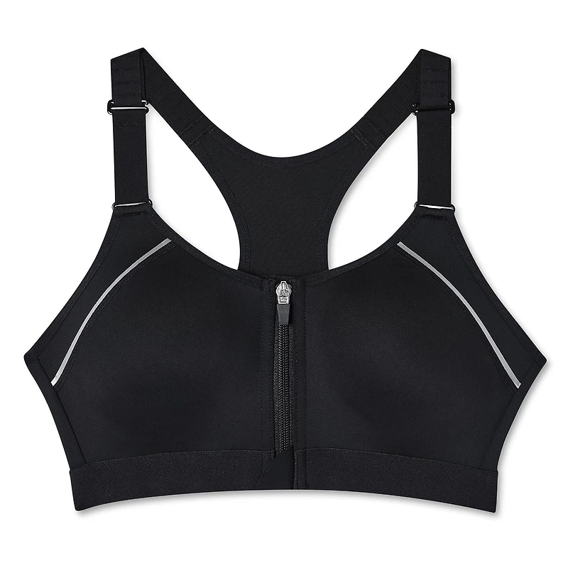 Athletic Works Women's Zipper Bra