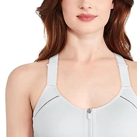Athletic Works Women's Zipper Bra, Sizes S-3XL
