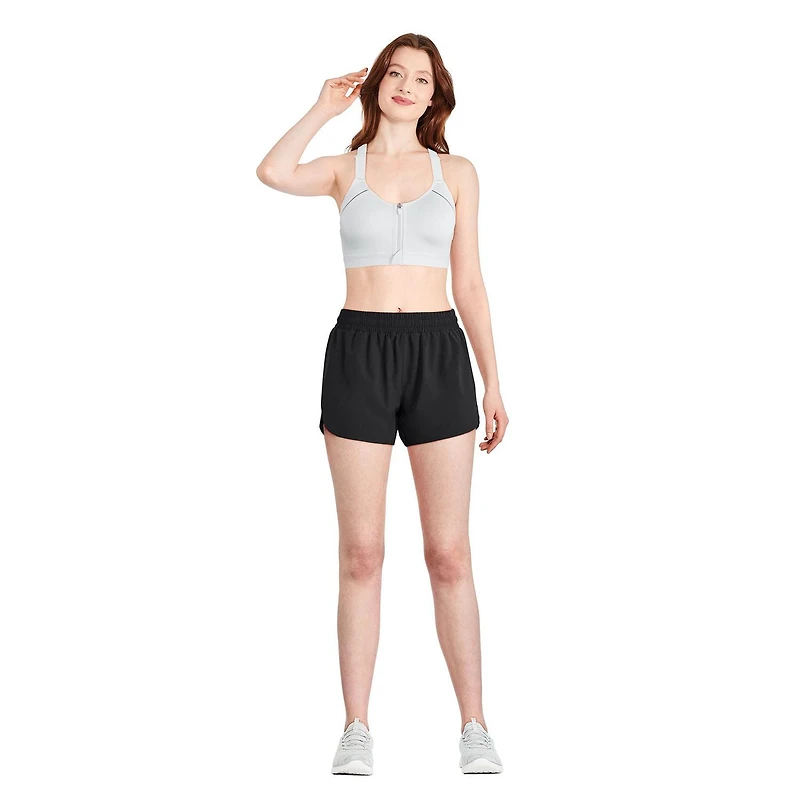 Athletic Works Women's Zipper Bra, Sizes S-3XL