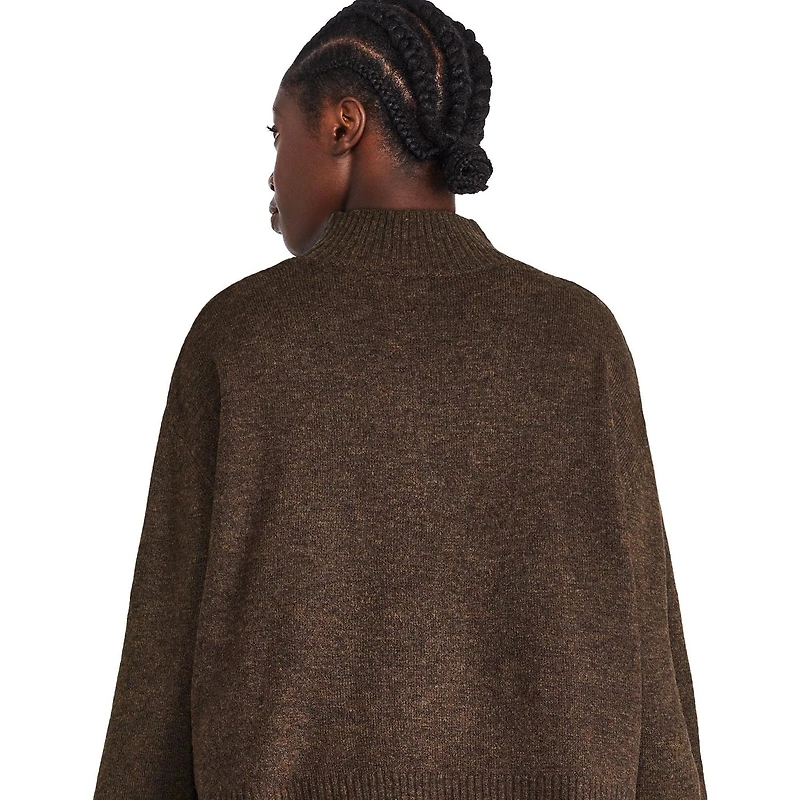 Chandail à col droit George pour femmes