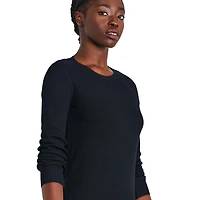 Athletic Works Women's Waffle Knit Thermal Top, Sizes XS-XXL