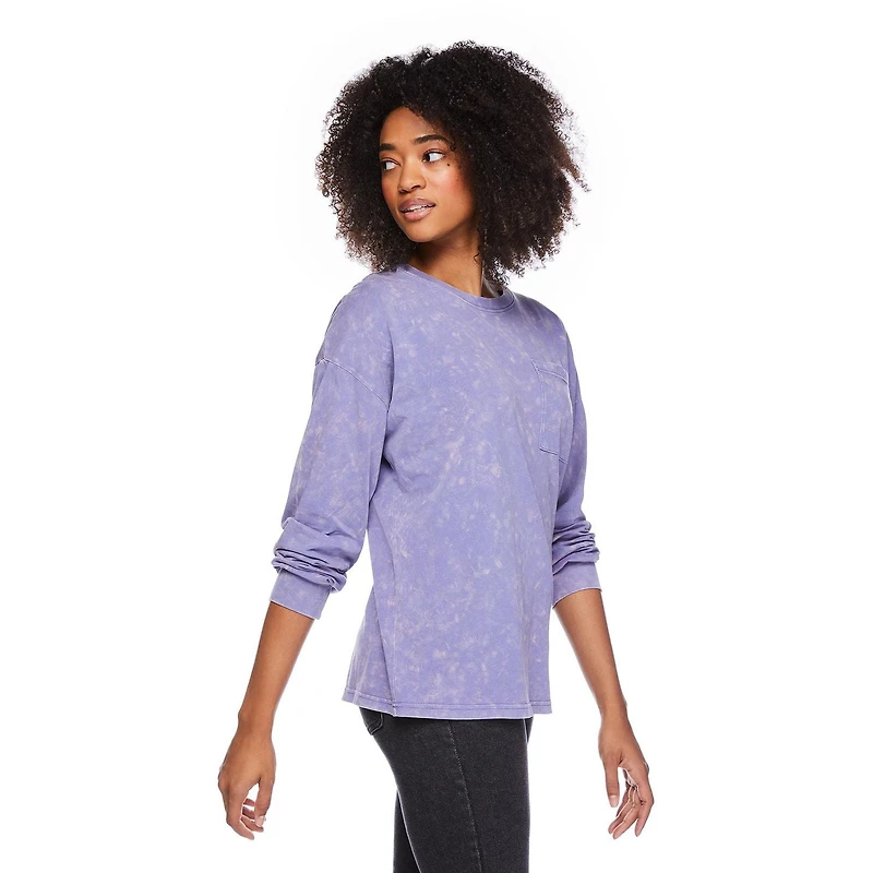 T-shirt surdimensionné à manches longues George pour femmes