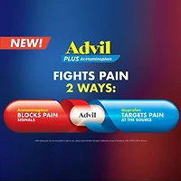 ADVIL Plus acétaminophène caplets, 36 Count