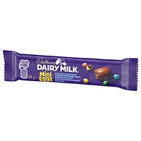 CADBURY DAIRY MILK, Mini Eggs Chocolate Bar, Milk Chocolate with CADBURY Mini Eggs Candy, 38 g
