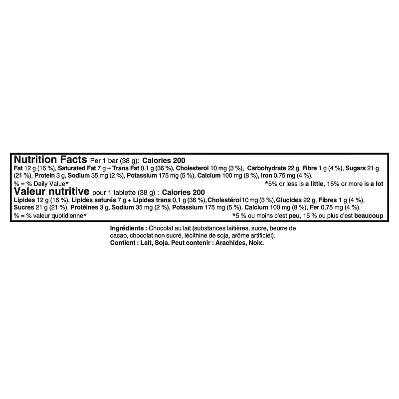 CADBURY DAIRY MILK, Dairy Milk Chocolate Bar, Milk Chocolate, CADBURY Chocolate Bar, 38 g