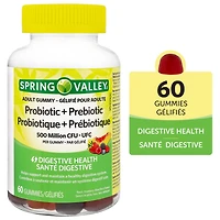 Spring Valley Probiotique+Prébiotique, 500 Million UFC