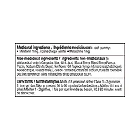 Spring Valley Mélatonine, 1 mg 60 Gélifiés
