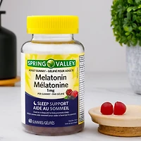 Spring Valley Mélatonine, 1 mg 60 Gélifiés