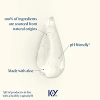 Gel K-Yᴹᴰ Naturalsᴹᴰ Sensibilité | Lubrifiant personnel à base d’eau 100 mL
