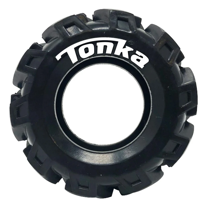 Tonka Seismic Tread Tire Dog Toy, 3.5 inch