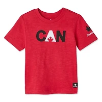 T-shirt avec imprimé graphique Canadiana collection non genrée pour tout-petits